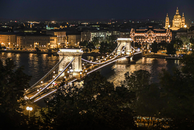 Chain Bridge in Budapest